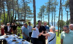 GAZİ VE EŞLERİNİ DİNLEDİ, DESTEK VERDİ