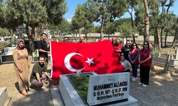15 Temmuz şehidi Muhammed Ali Aksu Samsun'daki kabri başında anıldı