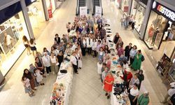AVM'DE EL EMEKLERİNİ SERGİLEDİLER