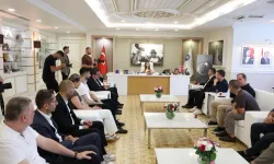 Antalyaspor'dan Başkan Vekili Özdemir'e ziyaret