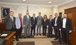 Belçika Büyükelçisi Van de Velde, TTSO'yu ziyaret etti