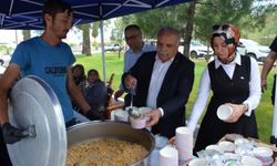 Dodurga'da muharrem ayı dolayısıyla aşure ikramı yapıldı