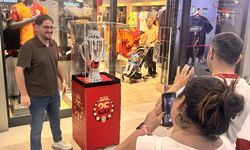 Galatasaray'ın şampiyonluk kupası Düzce'de taraftarlarla buluştu