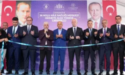 İstanbul'un 1121. Aile Sağlığı Merkezi Ümraniye'de hizmete açıldı