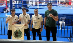 Konya Karatay'da Kick Boks'ta çifte madalya