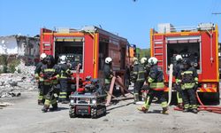 Samsun'da endüstriyel tesisler ve sanayi bölgelerindeki yangınlara robotla müdahale edilecek