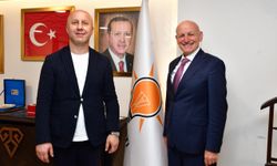 Terme Belediye Başkanı Kul'dan AK Parti İlçe Başkanlığına atanan Ertan'a ziyaret