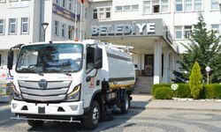 Türkiye Belediyeler Birliğince Havza'ya hibe edilen yol süpürme aracı hizmete girdi