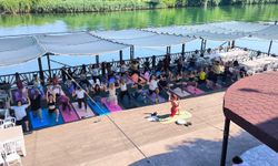 'YOGA VE KÜREK' ETKİNLİĞİNE YOĞUN İLGİ