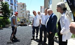 18 BİN TON SICAK ASFALT SERİLDİ