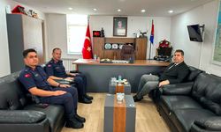 GÖREVE BAŞLAYAN KOMUTANA GİTTİ