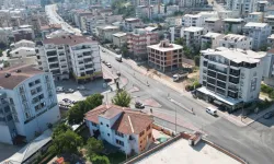 Bursa Kestel'de Eğitim Caddesi baştan sona yenilendi
