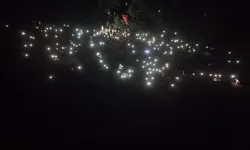Bursa Yenişehir'de binlerce kişi gözlerini gökyüzüne çevirdi