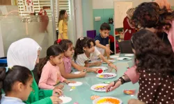 Filistinli çocuklar Konya'da moral buldu
