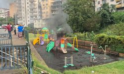 ÇOCUK PARKINDA YANGIN