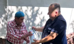Kocaeli'de dolu mağduru üreticiye destek
