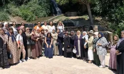 Kursiyer kadınlar doğayı keşfetti