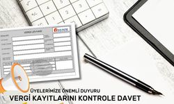 TSO'DAN ÜYELERE ÖNEMLİ UYARI