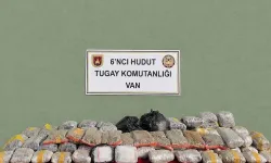 Van hudut hattında 51 kilo uyuşturucu ele geçirildi