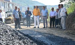 ÇALIŞMALARI YERİNDE İNCELEDİ