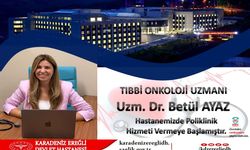 ONKOLOJİ UZMANI GÖREVE BAŞLADI...