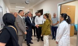 YENİ ONKOLOJİ VE ANJİYO BİRİMLERİNE ZİYARET