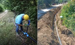 Balıkesir Erdek'te içme suyu hatları yenilendi