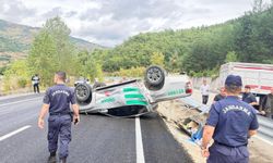 KAZADA 1 KİŞİ YARALANDI