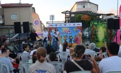 İstanbul Maltepe'de açık hava çocuk tiyatrosunda yaz finali gerçekleşti