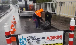 Kocaeli ekipleri yağışa karşı teyakkuzda
