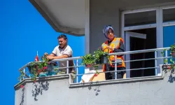 Kocaeli Gebze'de komşuluk çiçek açtı