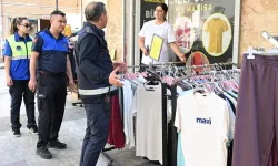 Manisa'da kaldırım işgallerine ortak denetim