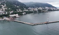 Ordu'da Atatürk Rıhtımı güçlendiriliyor