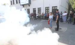 Sakarya Büyükşehir personeline yangın anında doğru müdahale anlatıldı