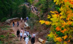 Sakaryalı doğaseverler bu kez Hendek'in yaylalarını adımladı