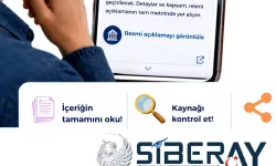 Siberay'dan sosyal medya kullanıcılarına 'dezenformasyon' uyarısı