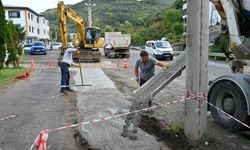 KEMER BÖLGESİNDE YOL GENİŞLETME ÇALIŞMALARI BAŞLADI