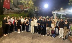 SENDİKA İŞÇİLERİ EŞLERİ İLE BİRLİKTE UĞURLADI