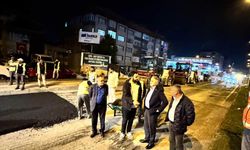KEPEZ YOLU ÇALIŞMALARINI YERİNDE İNCELEDİ
