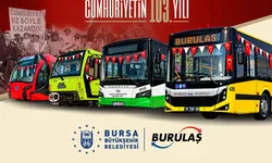 Bursa'da toplu ulaşım 25 saat ücretsiz olacak