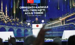 Cumhurbaşkanı Erdoğan: Halkalı-Kapıkule hattı Avrupa'ya açılan stratejik bir lojistik omurga olacak