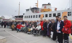 Darülaceze sakinleri denizle buluştu