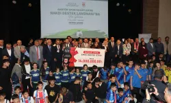 Gaziantep'te 115 amatör spor kulübüne 14 milyon lira destek