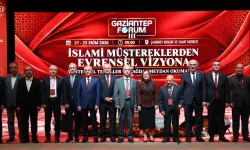 Gaziantep'ten dünyaya ortak gelecek çağrısı