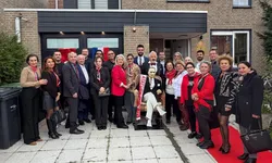 Hollanda Atatürk Evi'nde coşkulu kutlama