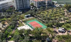 İzmir'de spor salonu açık havaya taşındı