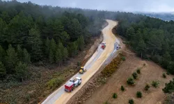 Manisa Demirci Söğütçük'te 11 kilometrelik yol için çalışma başladı