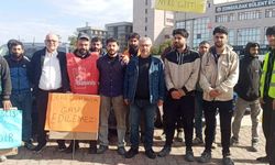 EYLEMDEKİ İŞÇİLERE DESTEK