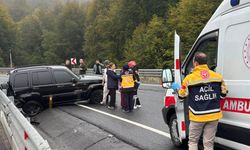 SOĞANLI RAMPASI'NDA KAZA, 2 ÇOCUK YARALI