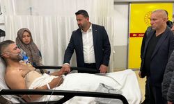 YARALI MADENCİLERE GİTTİLER